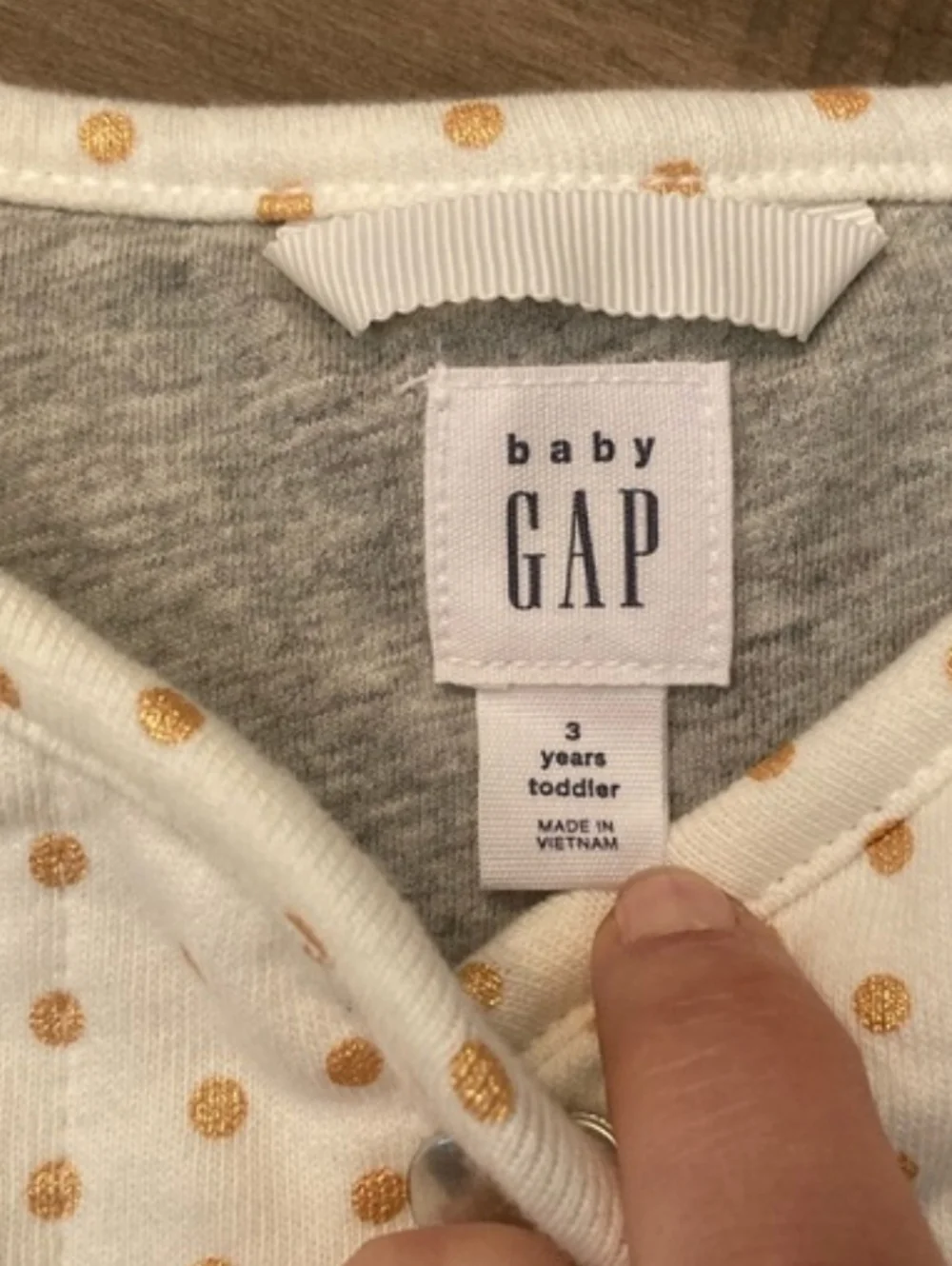 3T Baby Gap Polka Dot Jacket